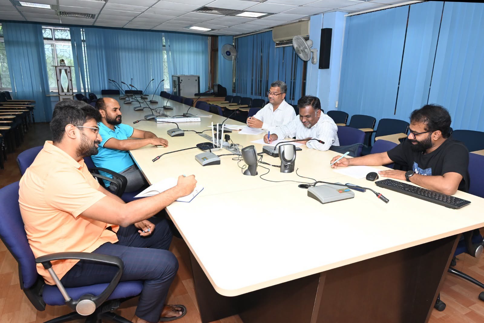 A Two-day review meeting on Bhasha Sanchika
